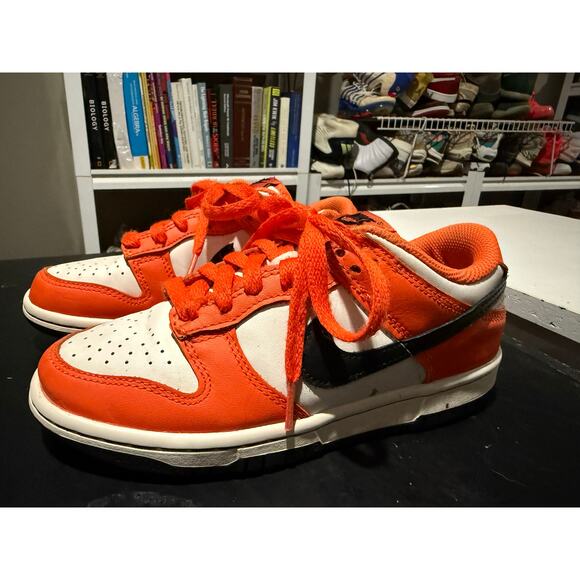 Nike Dunk Low "Halloween" Orange Kids Size 3.5y/W5 - DH9765-003 - Picture 2 of 8